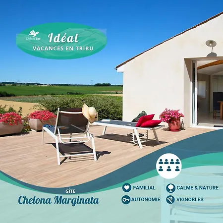 Tatil Evi Chelona Marginata - Calme, Vue Campagne & Climatisation - Chelona'loc *